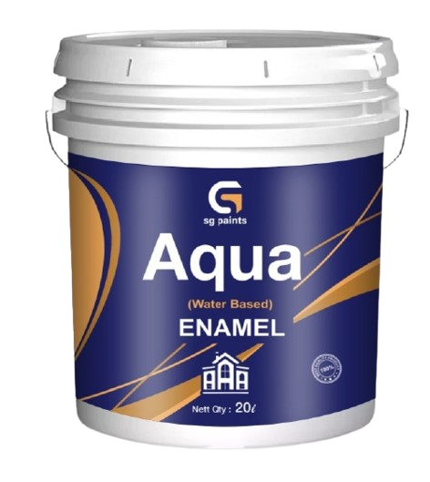 3. SG Aqua Enamel Paints (High Glossy)